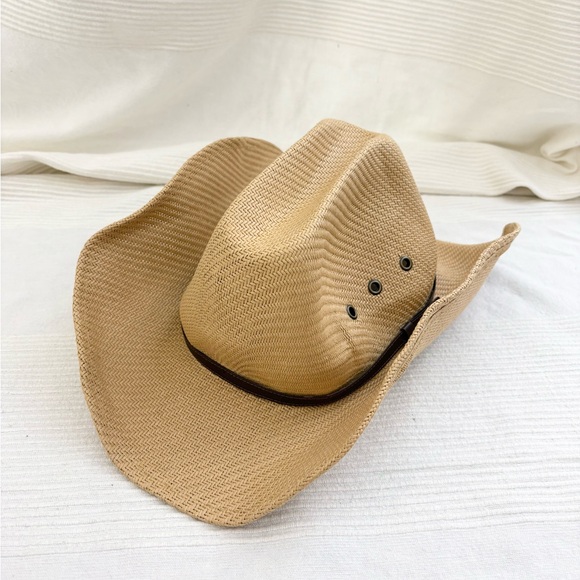 Sun Day Afternoons Tan Straw Cowboy Hat Beach Hat - Picture 2 of 16